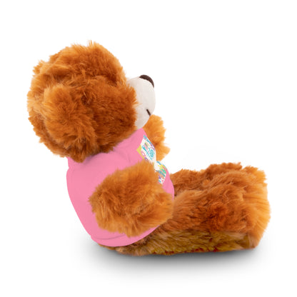 Happy Easter Stuffed Animal with T-Shirt