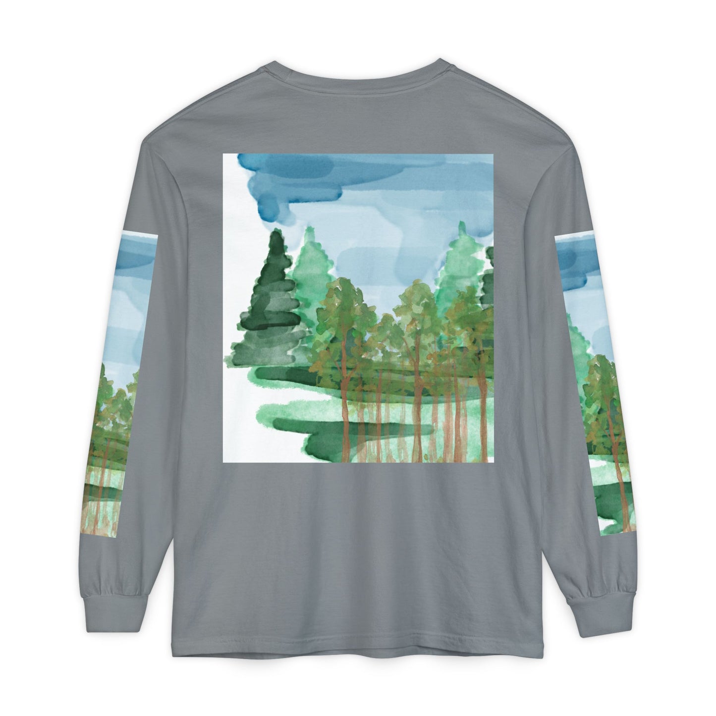 Dad Time Long Sleeve Tee — Father & Kids Nature Camp Shirt