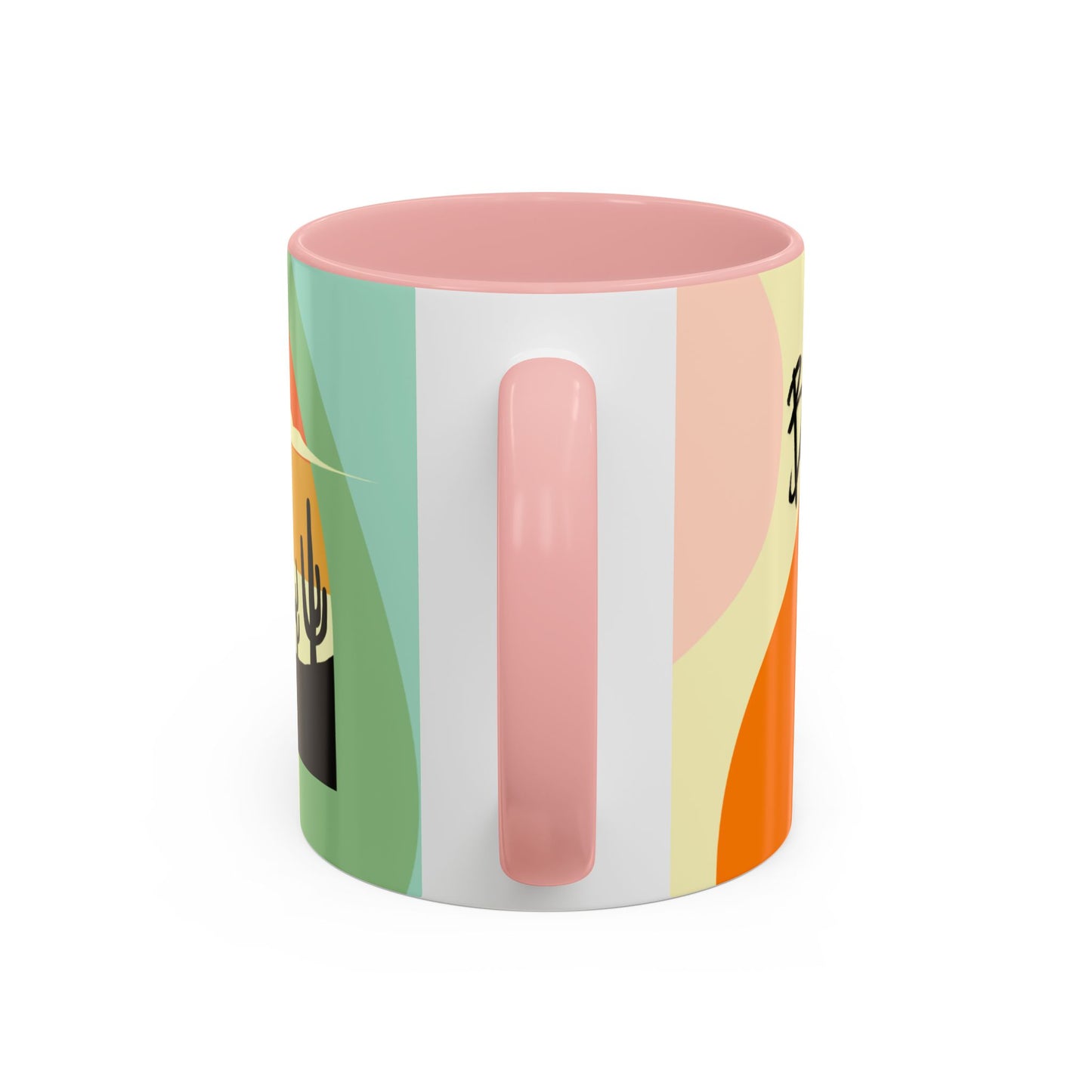 Vintage Off-Road Truck Coffee Mug — Desert Sunset Accent
