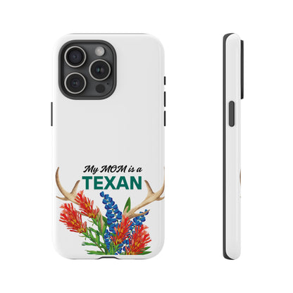 Texas MOM Phone Case - Tough & Stylish Floral Design