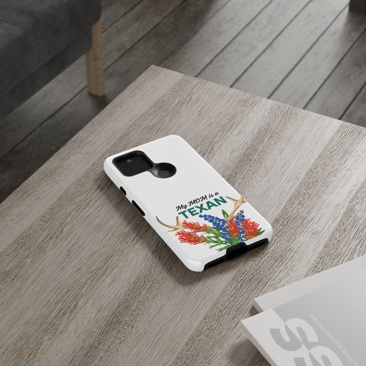 Texas MOM Phone Case - Tough & Stylish Floral Design
