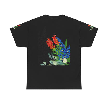 Floral Love Happens Unisex Heavy Cotton Tee