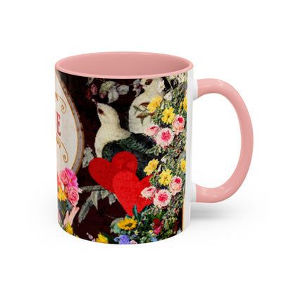 My Valentine Accent Coffee Mug 11 oz