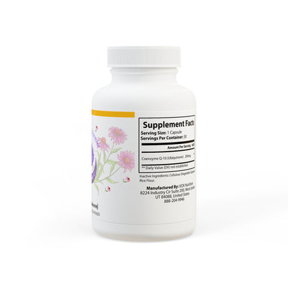 Ubiquinol  Supplement for Heart Health, Energy, Headaches, Fatigue & Fibromyalgia