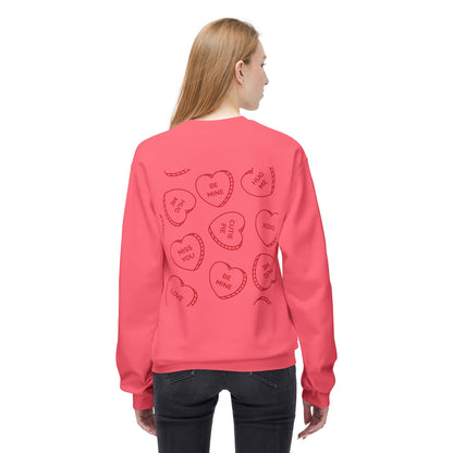 Love You Unisex Midweight Softstyle Fleece Crewneck Sweatshirt
