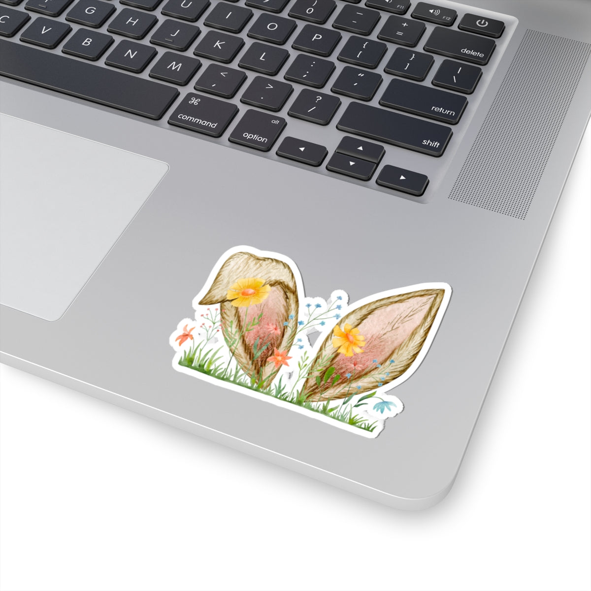 Bunny Ears in Spring | Nature-Inspired Laptop and Decor Stickers