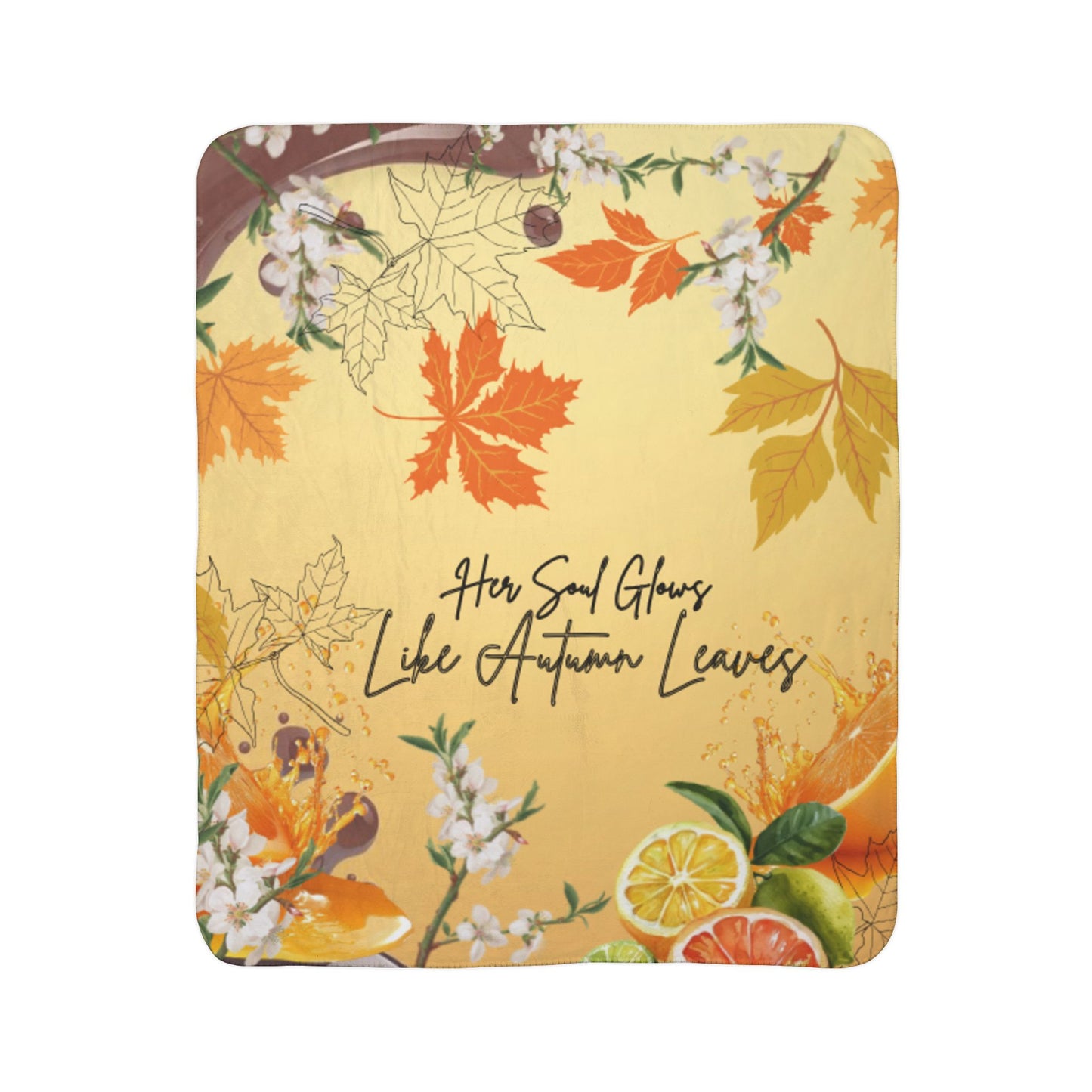 Whispering Maple Plush Throw for Women