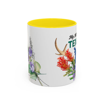 Texas MOM Coffee Mug - 11oz & 15oz Accent Cups