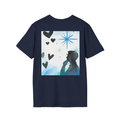 World's Best Dad T-Shirt — Father & Child Silhouette Gift