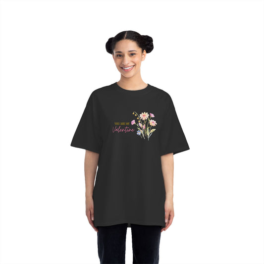 You Are My Valentine Short-Sleeve T-Shirt — Classic Plain Crewneck Tee