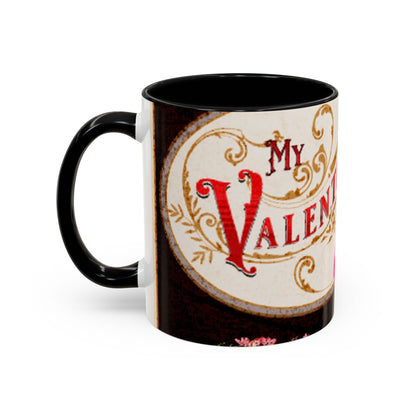 My Valentine Accent Coffee Mug 11 oz