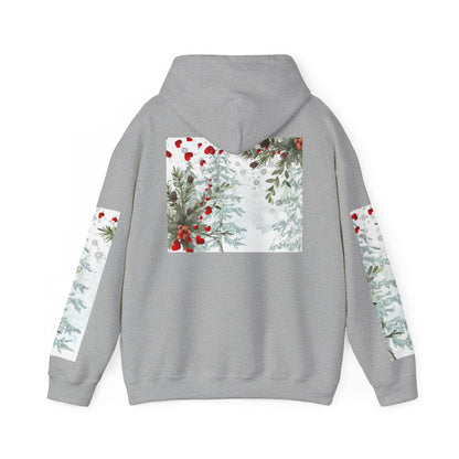 'Her Heart' Floral Winter Holiday Pullover