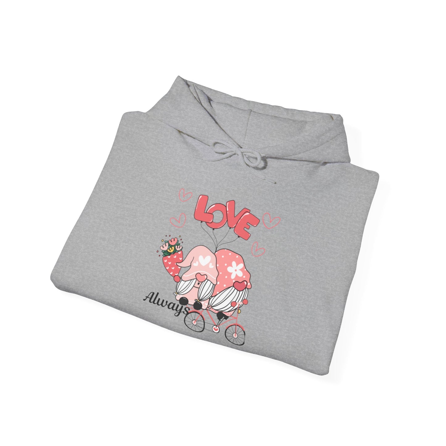 Love Always Cuddly Unisex Heavy Blend™ Hooded Sweatshirt