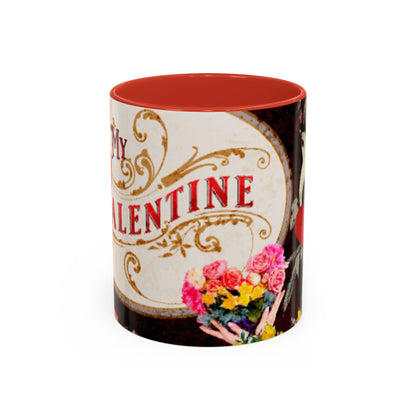 My Valentine Accent Coffee Mug 11 oz