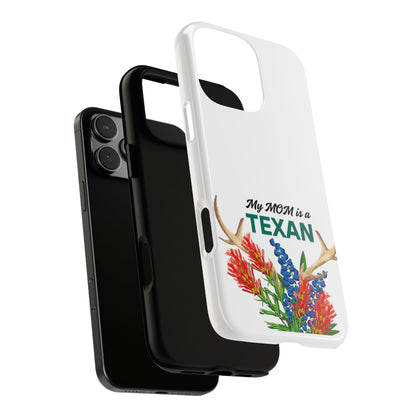 Texas MOM Phone Case - Tough & Stylish Floral Design