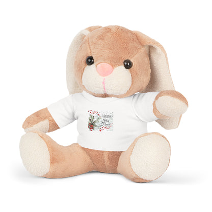 Her Heart Plush Toy with 'Have Courage' T‑Shirt