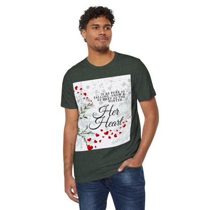 Her Heart Elegant Women's Tee — Elegant Heart Graphic T-Shirt
