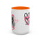 My Mom My Hero  My Heart Coffee Mug - Heartfelt Gift for Mother's Day