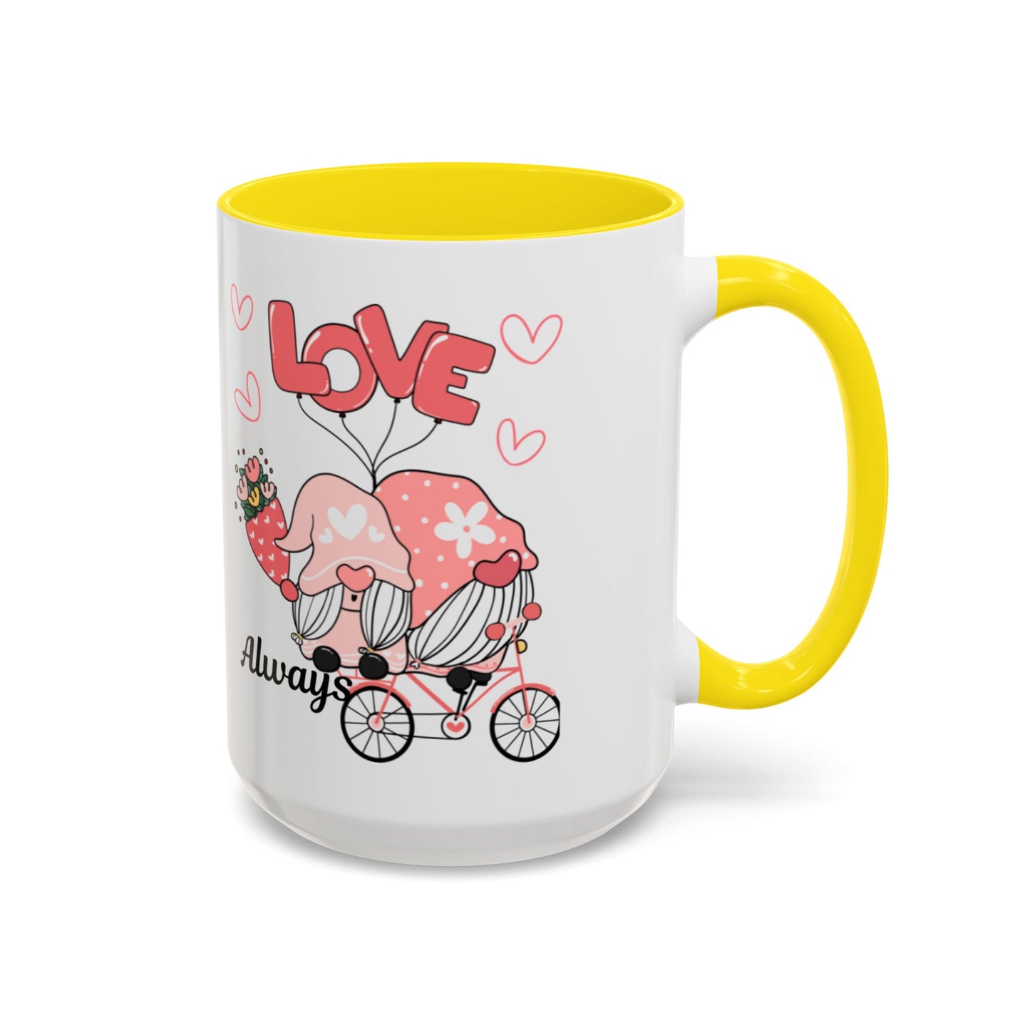 Love Always Accent Coffee Mug (11, 15oz)