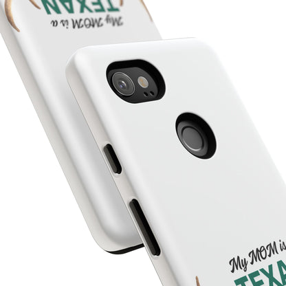 Texas MOM Phone Case - Tough & Stylish Floral Design