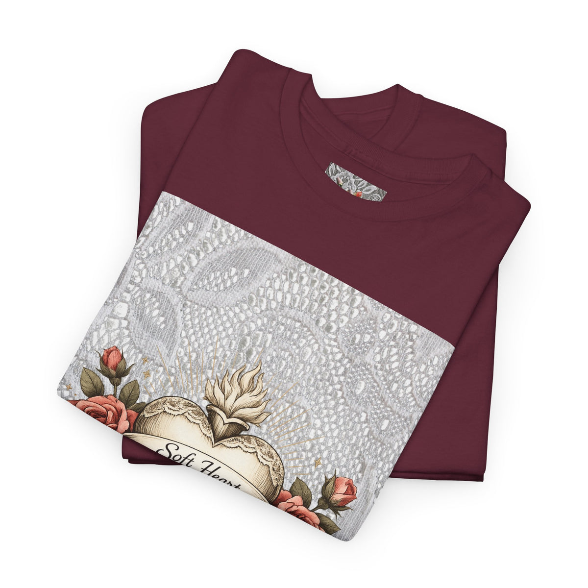 Shabby Chic Rose Floral T-Shirt