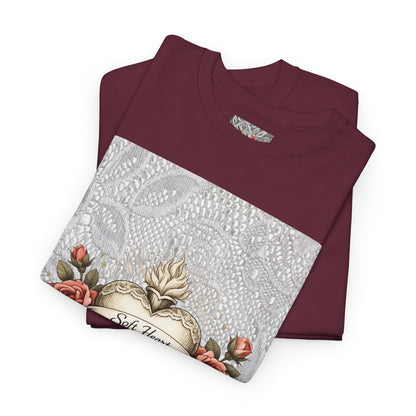 Shabby Chic Rose Floral T-Shirt