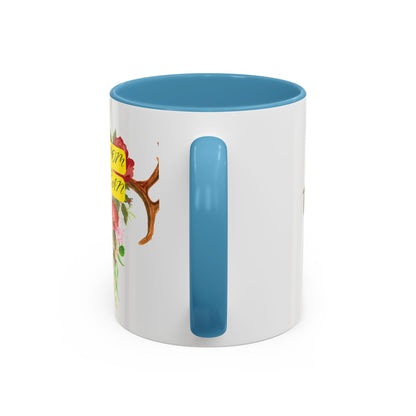My Mom is a Texan Floral Coffee Mug - Perfect Gift for Mother's Day & Texas Lovers