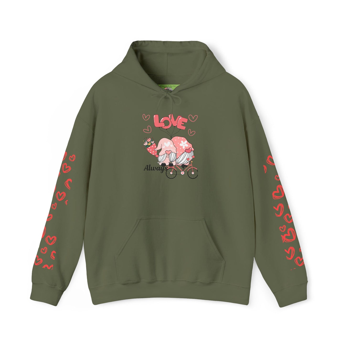 Love Always Cuddly Unisex Heavy Blend™ Hooded Sweatshirt