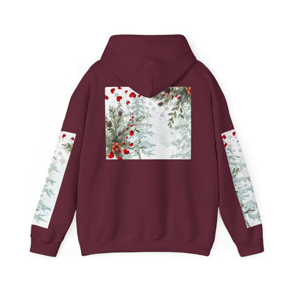 'Her Heart' Floral Winter Holiday Pullover