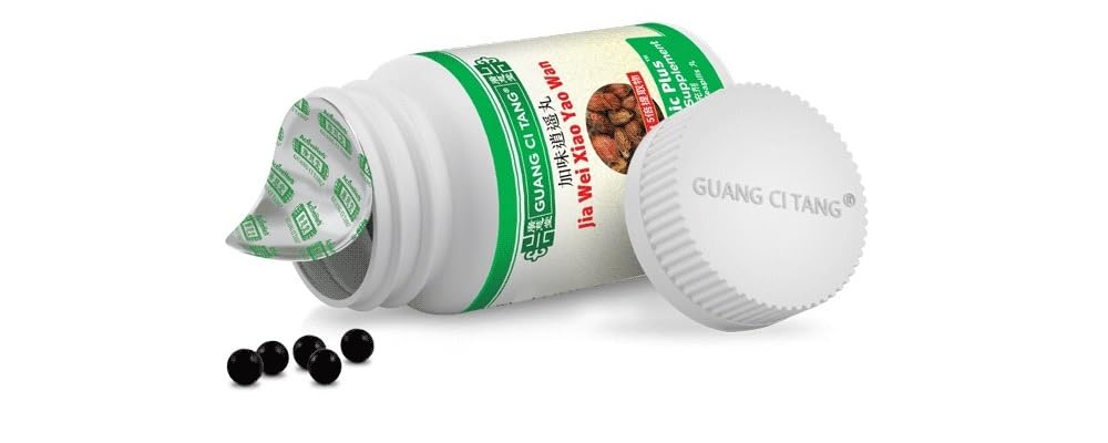 Mood and Liver Balance: Guang Ci Tang Active Herb - Jia Wei Xiao Yao Wan (EaseTonic Plus)