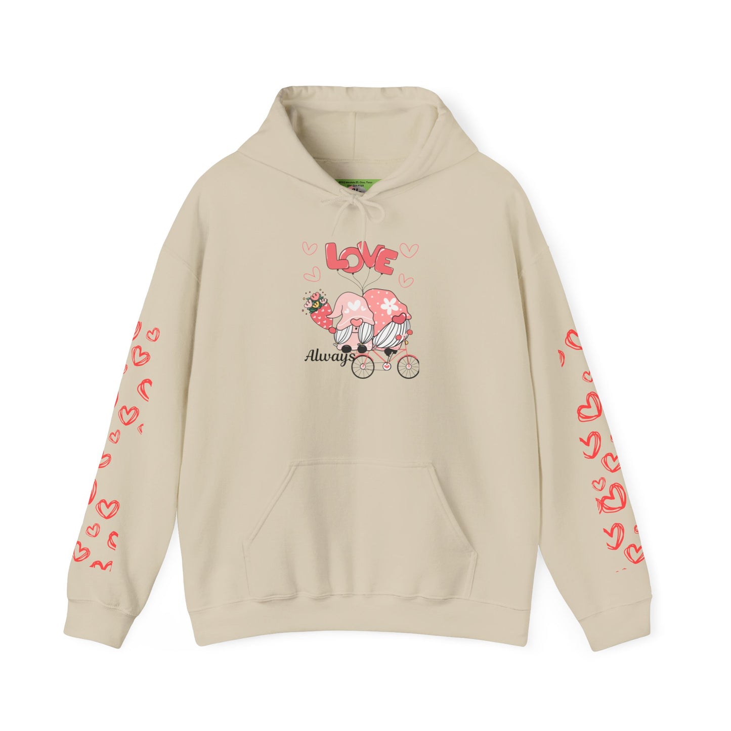 Love Always Cuddly Unisex Heavy Blend™ Hooded Sweatshirt