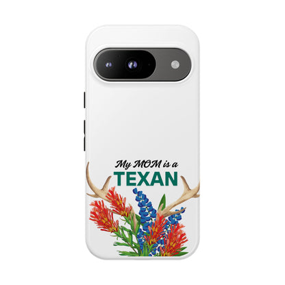 Texas MOM Phone Case - Tough & Stylish Floral Design