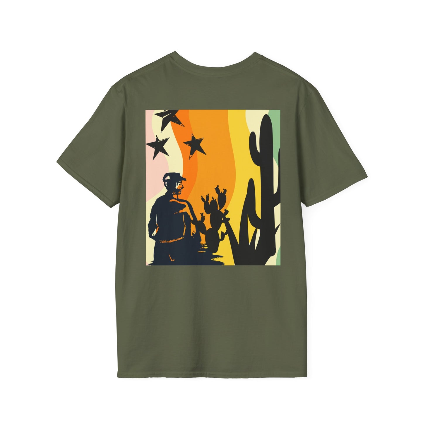 Best Dad Vintage Sunset Jeep T-Shirt
