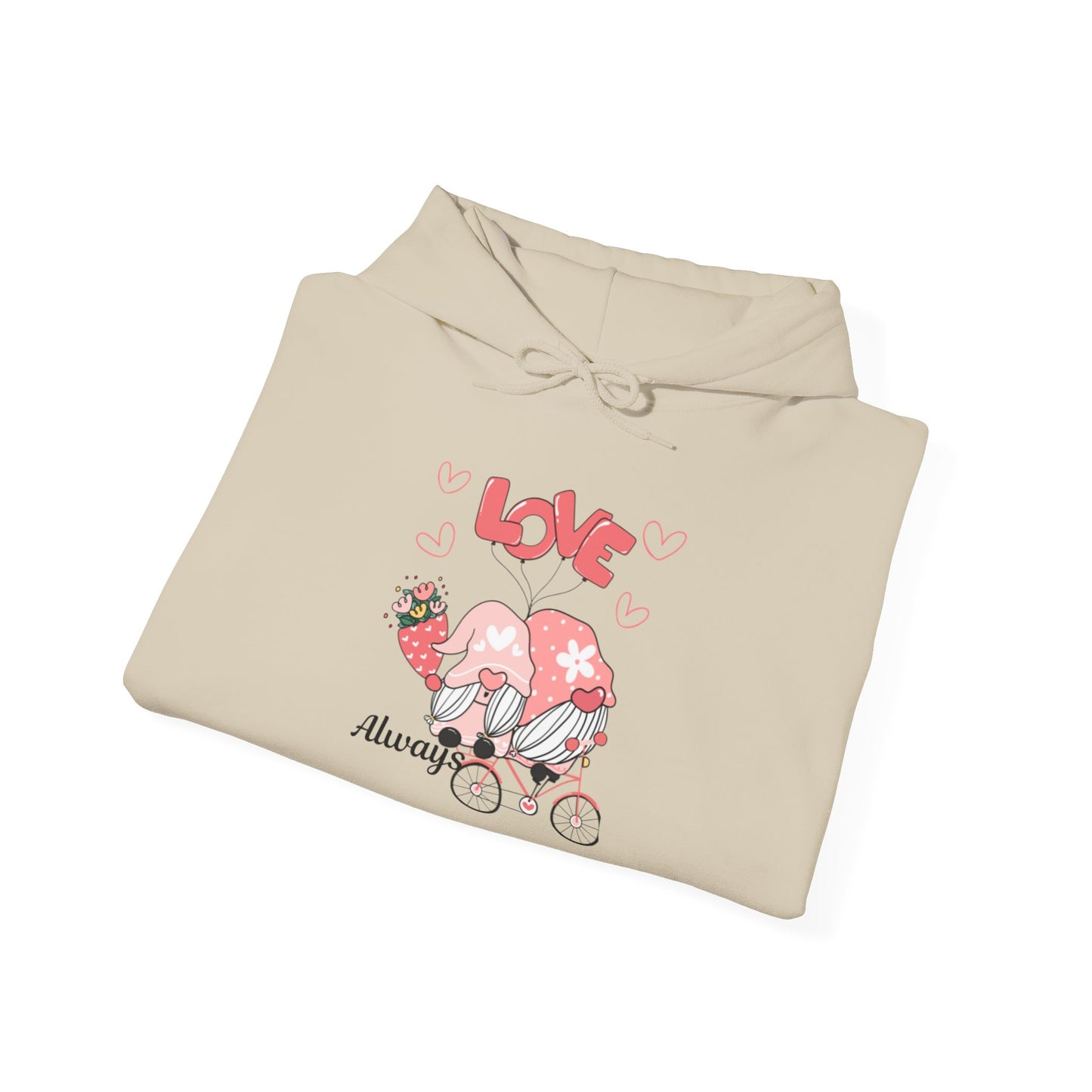Love Always Cuddly Unisex Heavy Blend™ Hooded Sweatshirt