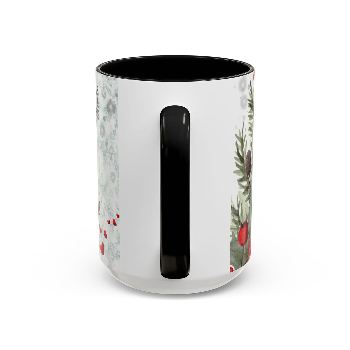 Mug — 'Her Heart' Inspirational Winter Coffee Mug (Accent, 11/15oz)