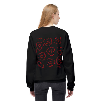 Love You Unisex Midweight Softstyle Fleece Crewneck Sweatshirt