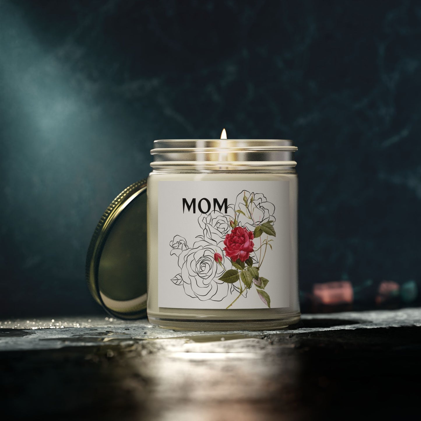 Mom Specialty Candle– Coconut Apricot Wax (4oz & 9oz)