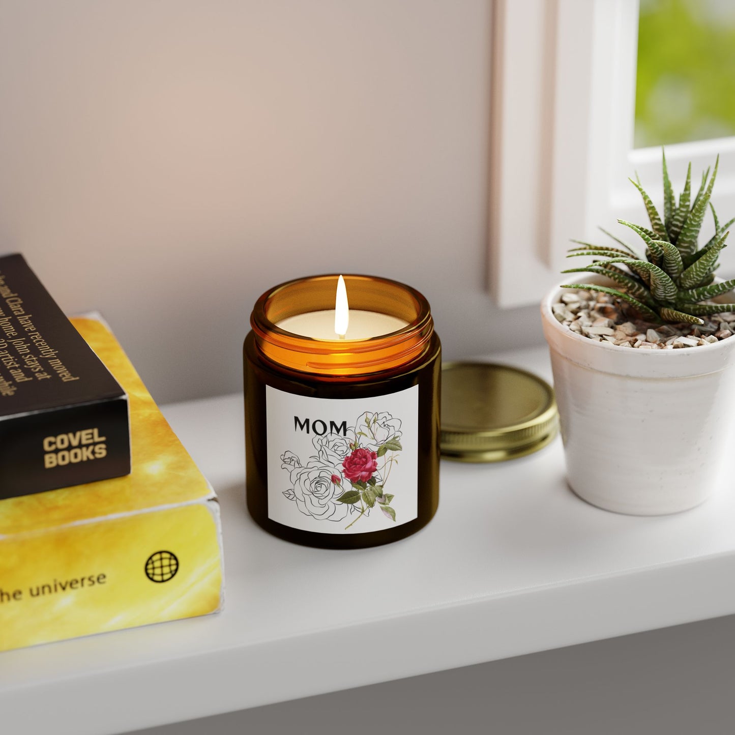 Mom Specialty Candle– Coconut Apricot Wax (4oz & 9oz)