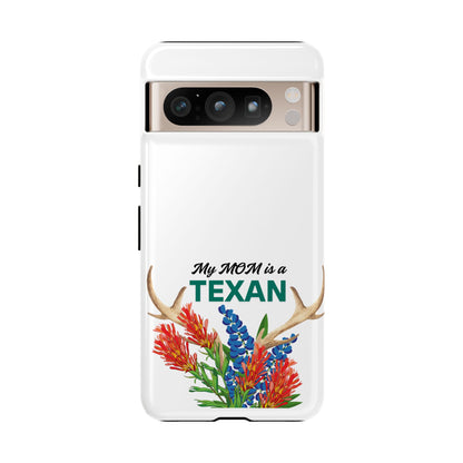 Texas MOM Phone Case - Tough & Stylish Floral Design