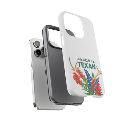 Texas MOM Phone Case - Tough & Stylish Floral Design