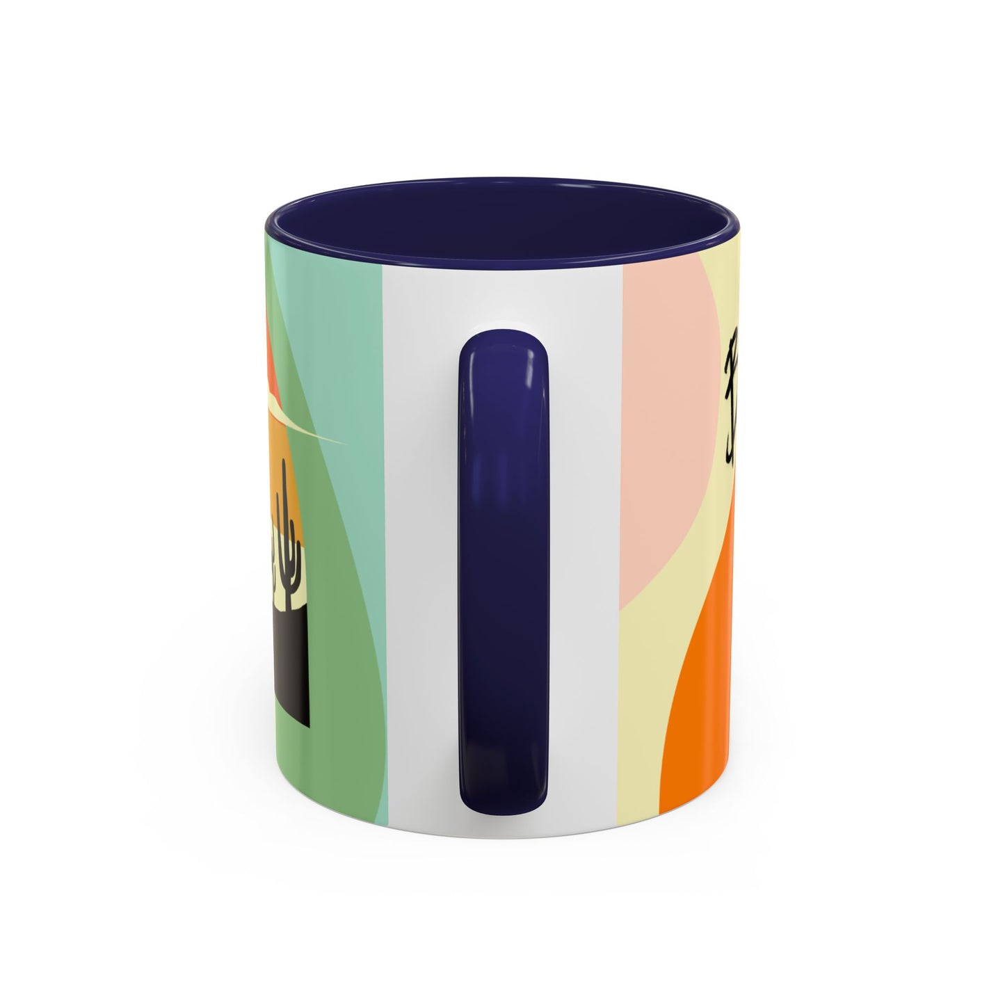 Vintage Off-Road Truck Coffee Mug — Desert Sunset Accent