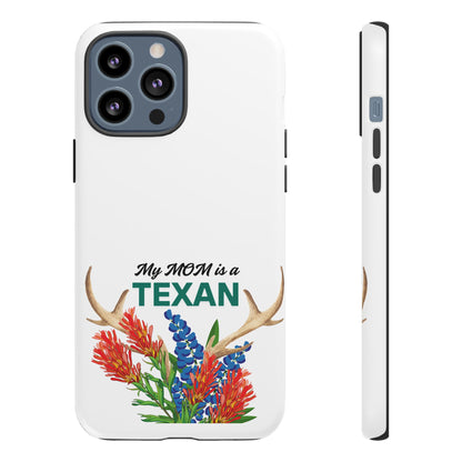 Texas MOM Phone Case - Tough & Stylish Floral Design