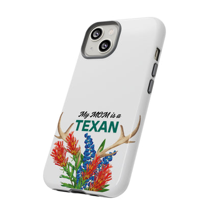 Texas MOM Phone Case - Tough & Stylish Floral Design