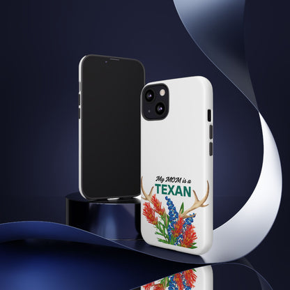 Texas MOM Phone Case - Tough & Stylish Floral Design