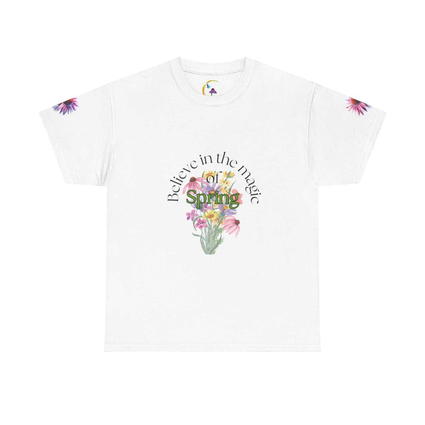 "Believe in the Magic of Spring" Unisex Heavy cotton Tee