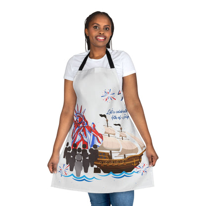 4th of July Apron for July 4th, BBQ, Family Gatherings, Holiday Celebrations, Cooking Lovers