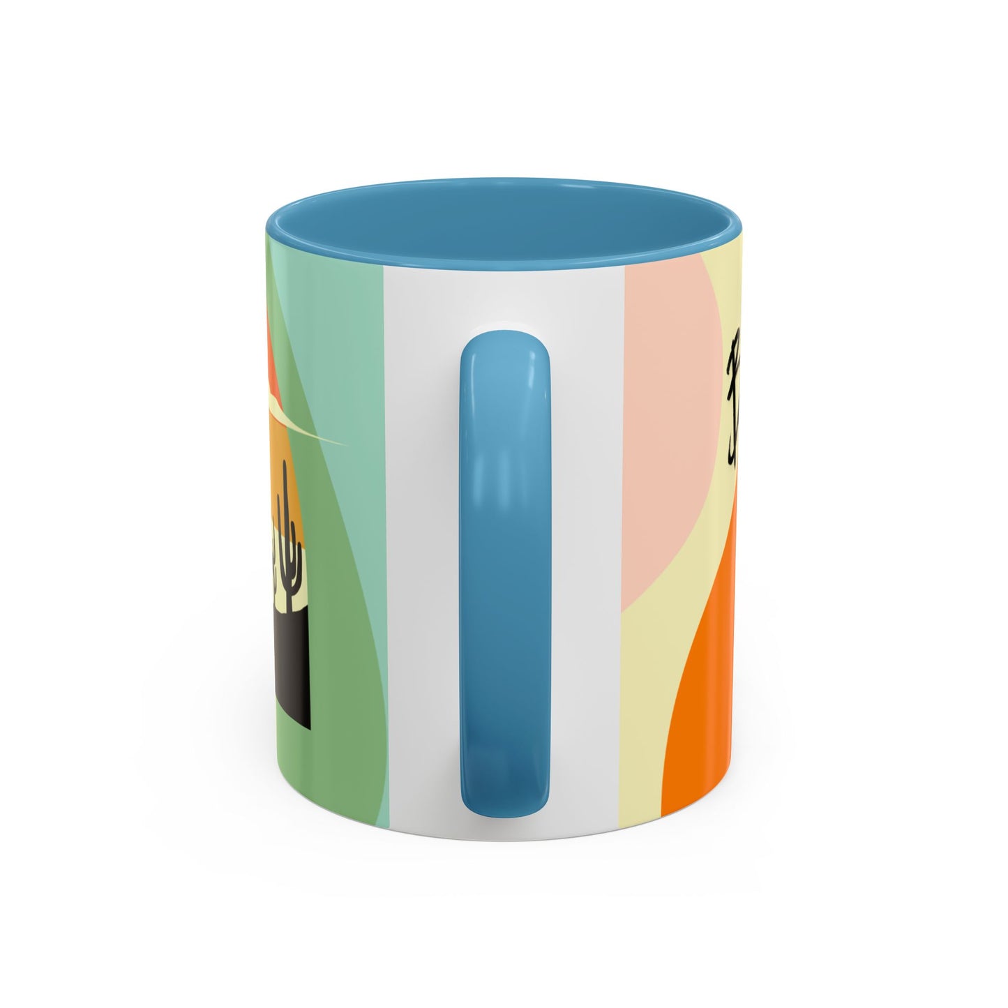 Vintage Off-Road Truck Coffee Mug — Desert Sunset Accent