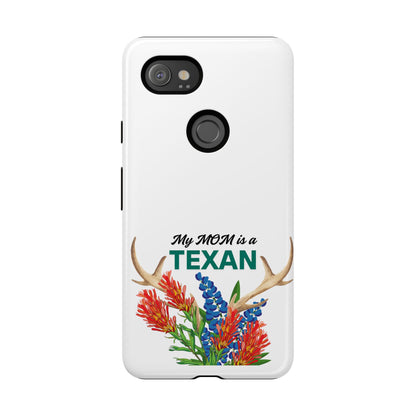 Texas MOM Phone Case - Tough & Stylish Floral Design