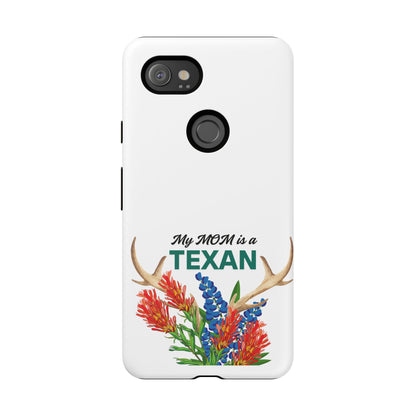 Texas MOM Phone Case - Tough & Stylish Floral Design