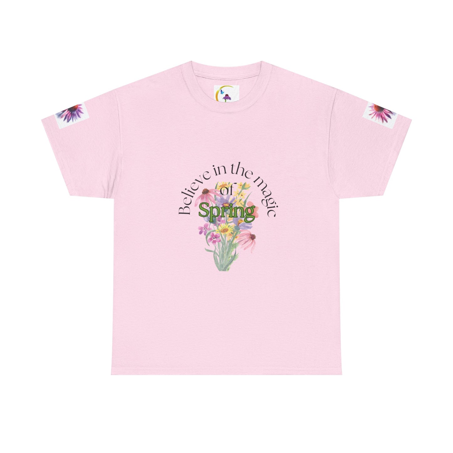 "Believe in the Magic of Spring" Unisex Heavy cotton Tee